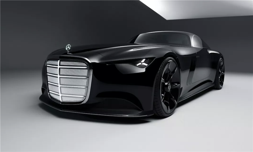 Mercedes vision iconic: een elektrische ode aan het verleden